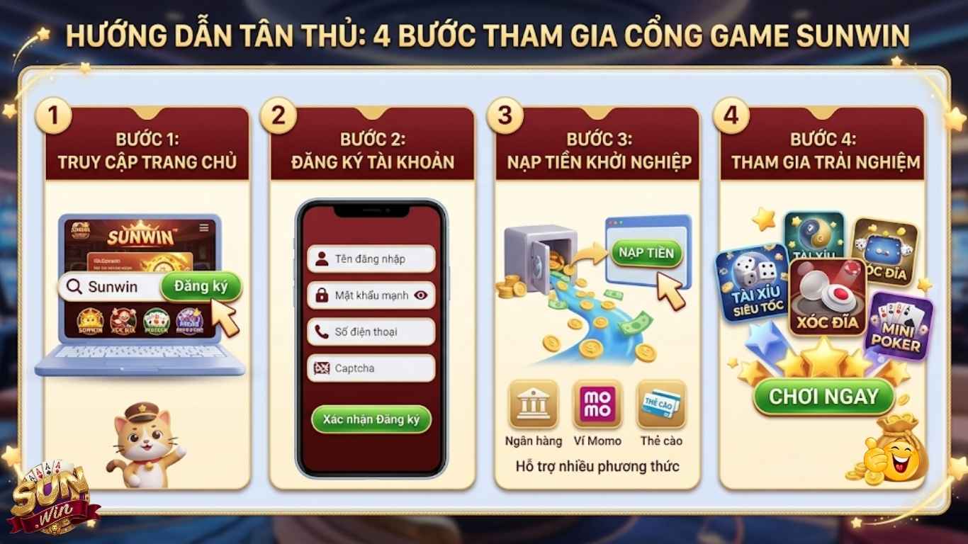 Hướng Dẫn Tân Thủ: Cách Tham Gia Cổng Game Sunwin Hướng Dẫn Tân Thủ: Cách Tham Gia Cổng Game Sunwin